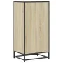 Mueble zapatero madera contrachapada roble sonoma 48x38x97,5 cm by , Shoe racks and shoe organizers - Ref: Foro24-849205, Pri...