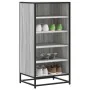 Mueble zapatero madera contrachapada gris sonoma 48x38x97,5 cm von , Schuhregale und Schuhorganisatoren - Ref: Foro24-849207,...