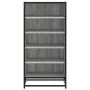 Mueble zapatero madera contrachapada gris sonoma 48x38x97,5 cm von , Schuhregale und Schuhorganisatoren - Ref: Foro24-849207,...