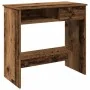 Escritorio de madera ingeniería madera envejecida 80x40x75 cm by , Desks - Ref: Foro24-860479, Price: 64,67 €, Discount: %