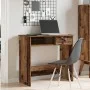 Escritorio de madera ingeniería madera envejecida 80x40x75 cm by , Desks - Ref: Foro24-860479, Price: 64,67 €, Discount: %