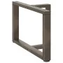 Patas de mesa centro forma T 2uds acero natural 60x25x(42-43)cm de , Patas para mesas - Ref: Foro24-4013035, Precio: 85,73 €,...