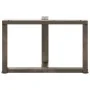 Patas de mesa centro forma T 2uds acero natural 60x25x(42-43)cm de , Patas para mesas - Ref: Foro24-4013035, Precio: 85,73 €,...
