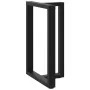 Patas de mesa de bar forma T 2 uds acero negro 60x35x(90-91) cm de , Patas para mesas - Ref: Foro24-4013080, Precio: 149,60 €...