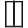 Patas de mesa de bar forma T 2 uds acero negro 60x35x(90-91) cm de , Patas para mesas - Ref: Foro24-4013080, Precio: 149,60 €...