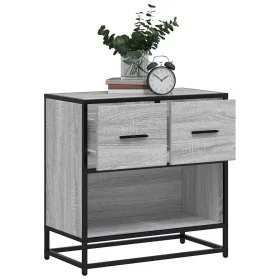 Mesita de noche sonoma gris 60x31x60 cm madera contrachapada by , Nightstands - Ref: Foro24-848697, Price: 65,62 €, Discount: %