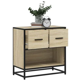 Mesita de noche roble sonoma 60x31x60 cm madera contrachapada von , Nachttische - Ref: Foro24-848695, Preis: 63,72 €, Rabatt: %