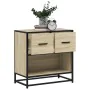 Mesita de noche roble sonoma 60x31x60 cm madera contrachapada von , Nachttische - Ref: Foro24-848695, Preis: 63,72 €, Rabatt: %