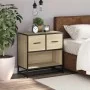 Mesita de noche roble sonoma 60x31x60 cm madera contrachapada von , Nachttische - Ref: Foro24-848695, Preis: 63,72 €, Rabatt: %