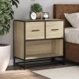 Mesita de noche roble sonoma 60x31x60 cm madera contrachapada von , Nachttische - Ref: Foro24-848695, Preis: 63,72 €, Rabatt: %