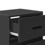 Mesitas de noche de pared 2 unidades negra 40x31x39,5 cm by , Nightstands - Ref: Foro24-848725, Price: 81,30 €, Discount: %