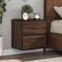 Mesitas de noche pared 2 uds color roble marrón 40x31x39,5 cm von , Nachttische - Ref: Foro24-848733, Preis: 82,03 €, Rabatt: %
