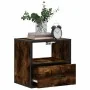 Mesita de noche de pared color roble ahumado 40x31x39,5 cm von , Nachttische - Ref: Foro24-848738, Preis: 40,87 €, Rabatt: %