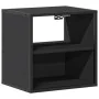 Mesita de noche de pared negra 40x31x39,5 cm von , Nachttische - Ref: Foro24-848744, Preis: 33,67 €, Rabatt: %