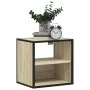 Mesita de noche de pared color roble ahumado 40x31x39,5 cm by , Nightstands - Ref: Foro24-848746, Price: 32,79 €, Discount: %