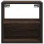 Mesita de noche de pared color roble marrón 40x31x39,5 cm de , Mesitas de noche - Ref: Foro24-848752, Precio: 33,67 €, Descue...