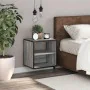 Mesita de noche de pared gris sonoma 40x31x39,5 cm de , Mesitas de noche - Ref: Foro24-848750, Precio: 33,67 €, Descuento: %