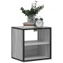 Mesita de noche de pared gris sonoma 40x31x39,5 cm de , Mesitas de noche - Ref: Foro24-848750, Precio: 33,67 €, Descuento: %