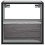 Mesita de noche de pared gris sonoma 40x31x39,5 cm de , Mesitas de noche - Ref: Foro24-848750, Precio: 33,67 €, Descuento: %