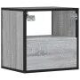 Mesita de noche de pared gris sonoma 40x31x39,5 cm de , Mesitas de noche - Ref: Foro24-848750, Precio: 33,67 €, Descuento: %