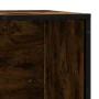 Banco zapatero madera de ingeniería roble ahumado 80x40x53,5 cm by , Benches for halls and storage - Ref: Foro24-849226, Pric...