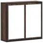 Armario con espejo baño madera marrón roble 65x20x60 cm von , Badezimmerwaschtische - Ref: Foro24-849258, Preis: 70,99 €, Rab...