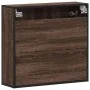 Armario con espejo baño madera marrón roble 65x20x60 cm von , Badezimmerwaschtische - Ref: Foro24-849258, Preis: 70,99 €, Rab...