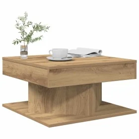 Mesa de centro madera ingeniería roble artisan 55x55x30 cm by , Coffee table - Ref: Foro24-856633, Price: 48,55 €, Discount: %