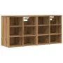 Zapateros 2 uds roble artesanal 52x30x50 cm by , Closets and storage - Ref: Foro24-857036, Price: 79,59 €, Discount: %