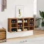 Zapateros 2 uds roble artesanal 52x30x50 cm by , Closets and storage - Ref: Foro24-857036, Price: 79,59 €, Discount: %