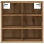 Zapateros 2 uds roble artesanal 52x30x50 cm by , Closets and storage - Ref: Foro24-857036, Price: 79,59 €, Discount: %