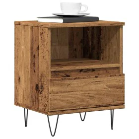 Mesita de noche madera ingeniería madera envejecida 40x35x50 cm von , Nachttische - Ref: Foro24-857358, Preis: 41,72 €, Rabat...
