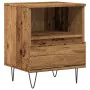 Mesita de noche madera ingeniería madera envejecida 40x35x50 cm von , Nachttische - Ref: Foro24-857358, Preis: 42,24 €, Rabat...