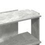 Librería de 3 niveles madera gris hormigón 60x30x60 cm by , Bookcases and shelves - Ref: Foro24-860250, Price: 35,45 €, Disco...