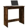 Escritorio de madera contrachapada roble ahumado 80x40x75 cm by , Desks - Ref: Foro24-860458, Price: 46,27 €, Discount: %