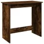 Escritorio de madera contrachapada roble ahumado 80x40x75 cm by , Desks - Ref: Foro24-860458, Price: 46,27 €, Discount: %