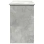 Escritorio de madera de ingeniería gris hormigón 102x50x75 cm by , Desks - Ref: Foro24-860466, Price: 109,80 €, Discount: %