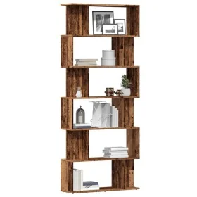 Estantería madera de ingeniería madera envejecida 80x24x192 cm von , Bücherregale und Regale - Ref: Foro24-855782, Preis: 93,...