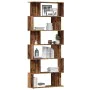 Estantería madera de ingeniería madera envejecida 80x24x192 cm de , Librerías y estanterías - Ref: Foro24-855782, Precio: 93,...