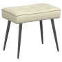 Sillón de relax con taburete terciopelo crema von , Stühle - Ref: Foro24-4012335, Preis: 89,47 €, Rabatt: %