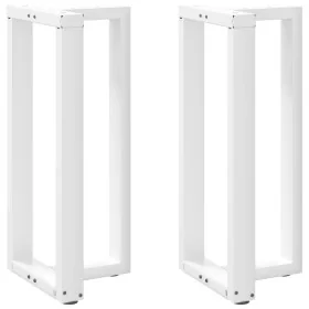 Patas de mesa de bar forma T 2 uds acero blanco 50x35x(90-91)cm von , Tischbeine - Ref: Foro24-4013077, Preis: 130,75 €, Raba...