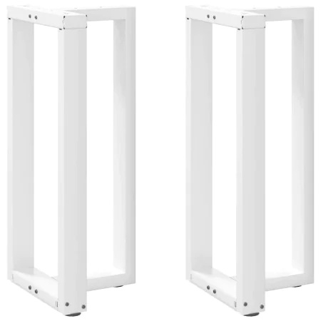 Patas de mesa de bar forma T 2 uds acero blanco 50x35x(90-91)cm von , Tischbeine - Ref: Foro24-4013077, Preis: 130,75 €, Raba...