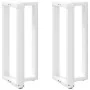 Patas de mesa de bar forma T 2 uds acero blanco 50x35x(90-91)cm von , Tischbeine - Ref: Foro24-4013077, Preis: 130,75 €, Raba...
