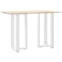 Patas de mesa de bar forma T 2 uds acero blanco 50x35x(90-91)cm von , Tischbeine - Ref: Foro24-4013077, Preis: 130,75 €, Raba...
