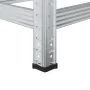 Estantería de 3 capas para neumáticos 2 uds plata 110x40x200 cm by , Industrial shelving - Ref: Foro24-4016971, Price: 88,48 ...