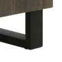 Aparador negro 60x33x75 cm madera maciza mango by , Lockers and storage cabinets - Ref: Foro24-4017686, Price: 103,00 €, Disc...
