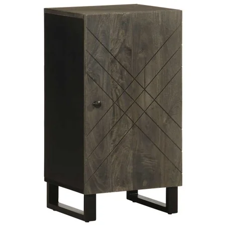 Aparador negro 40x33x75 cm madera maciza mango von , CD- und DVD-Speicher - Ref: Foro24-4017708, Preis: 69,42 €, Rabatt: %