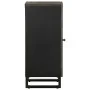Aparador negro 40x33x75 cm madera maciza mango von , CD- und DVD-Speicher - Ref: Foro24-4017708, Preis: 69,42 €, Rabatt: %