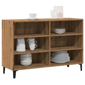 Aparador de madera de ingeniería roble artisan 103,5x35x70 cm von , Sideboards - Ref: Foro24-856453, Preis: 82,86 €, Rabatt: %