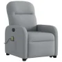 Sillón de masaje eléctrico reclinable elevable tela gris claro de , Sillones - Ref: Foro24-3303002, Precio: 334,77 €, Descuen...